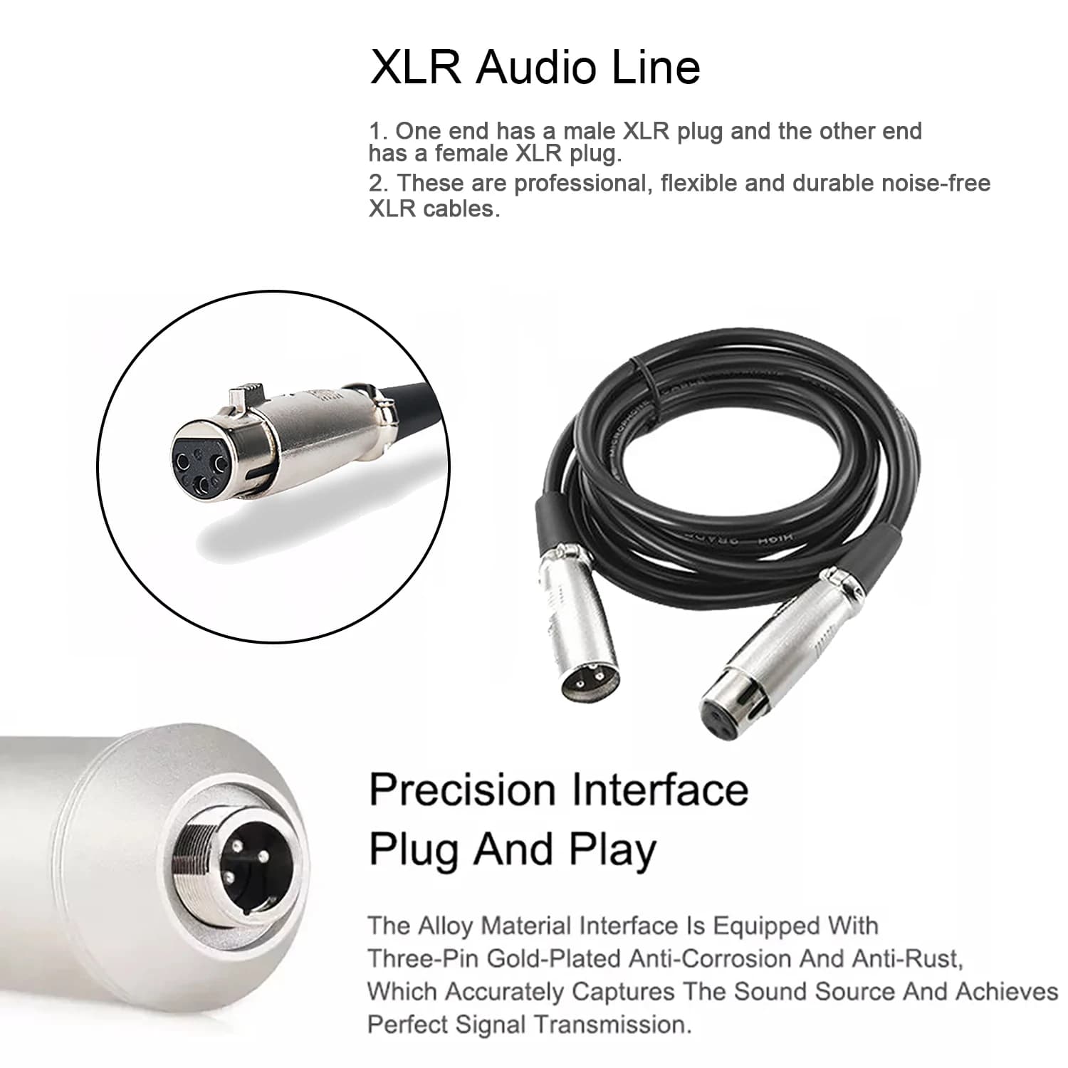 GAM-V87 F High-quality Omni-directional Condenser Microphone for Professional Conference Podcasts Voice Recording and Games