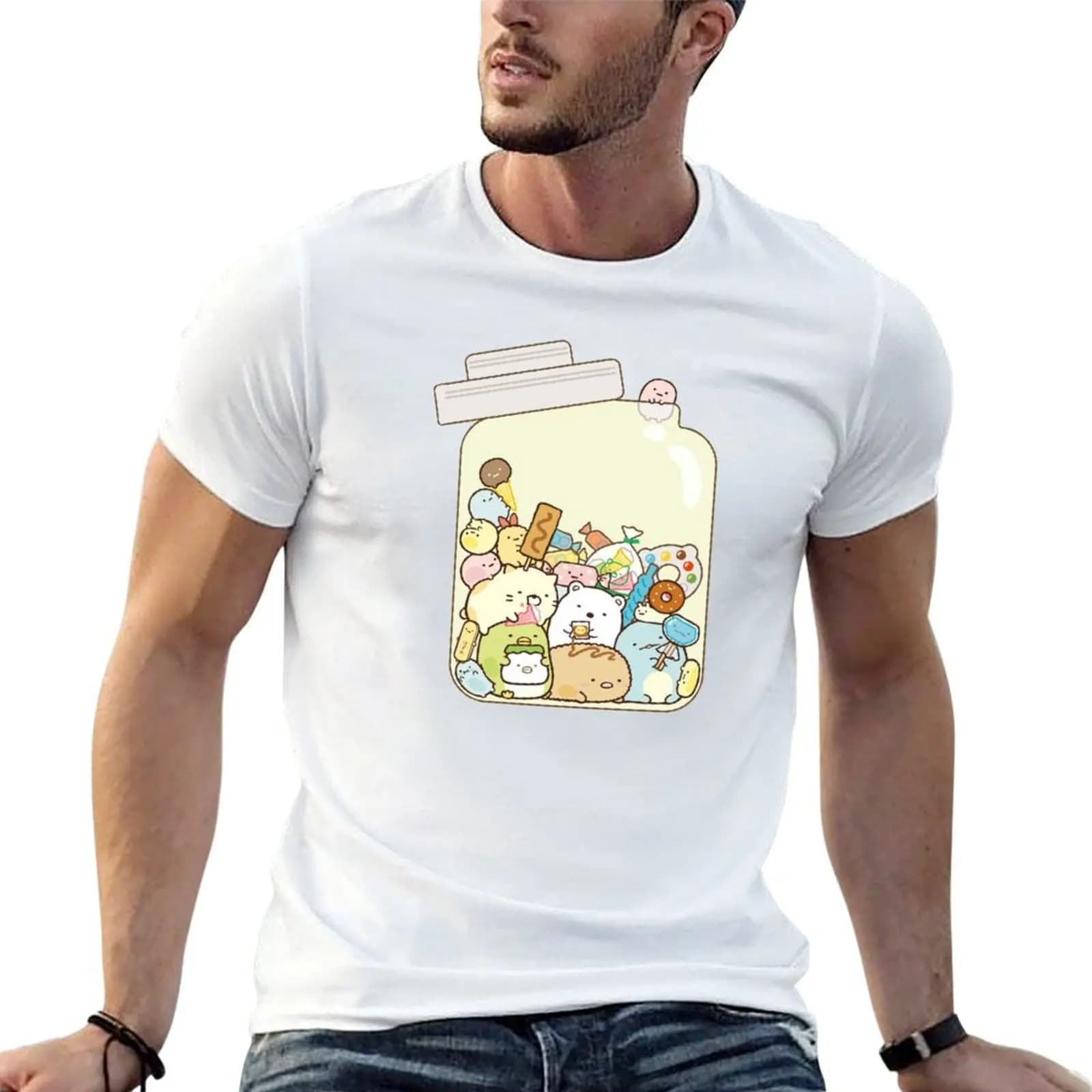Sumikko Gurashi In a Jar T-Shirt Blouse tshirts personalised fitted t shirts for men