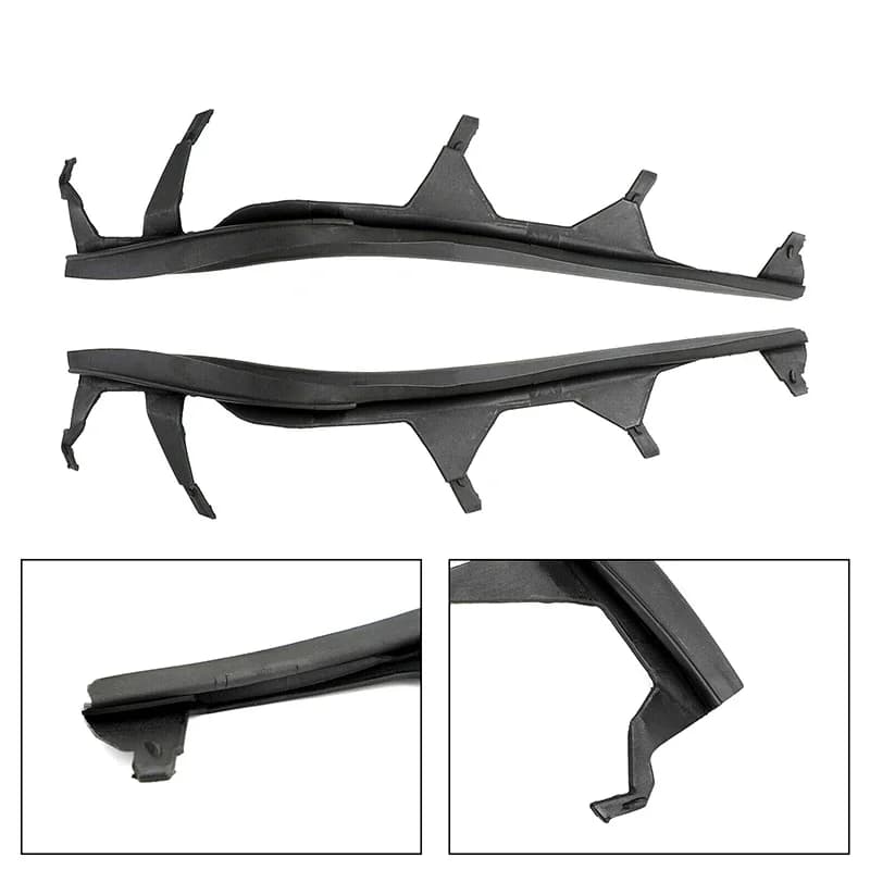 Car Front Upper Headlight Cover for BMW 3 Series E46 4Door 02-05 Decor Strips Headlight Cover Sealing Strip Gasket Trim