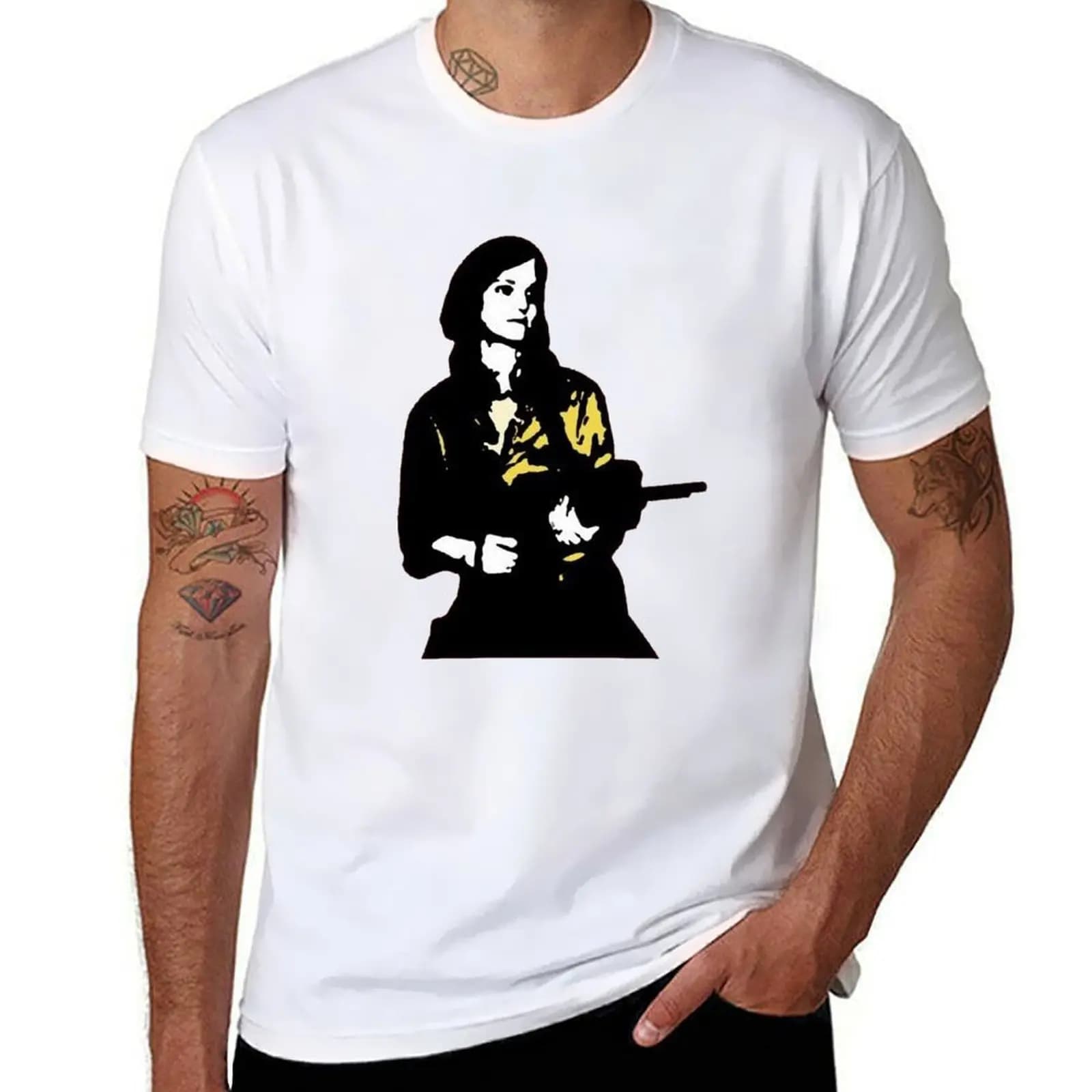 Guerrilla The Taking Of Patty Hearst T-Shirt man t shirt luxury t shirts for man graphic funny T-Shirt