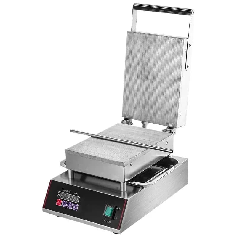 Special electric heating digital display model for setting up stalls, egg roll production machine y