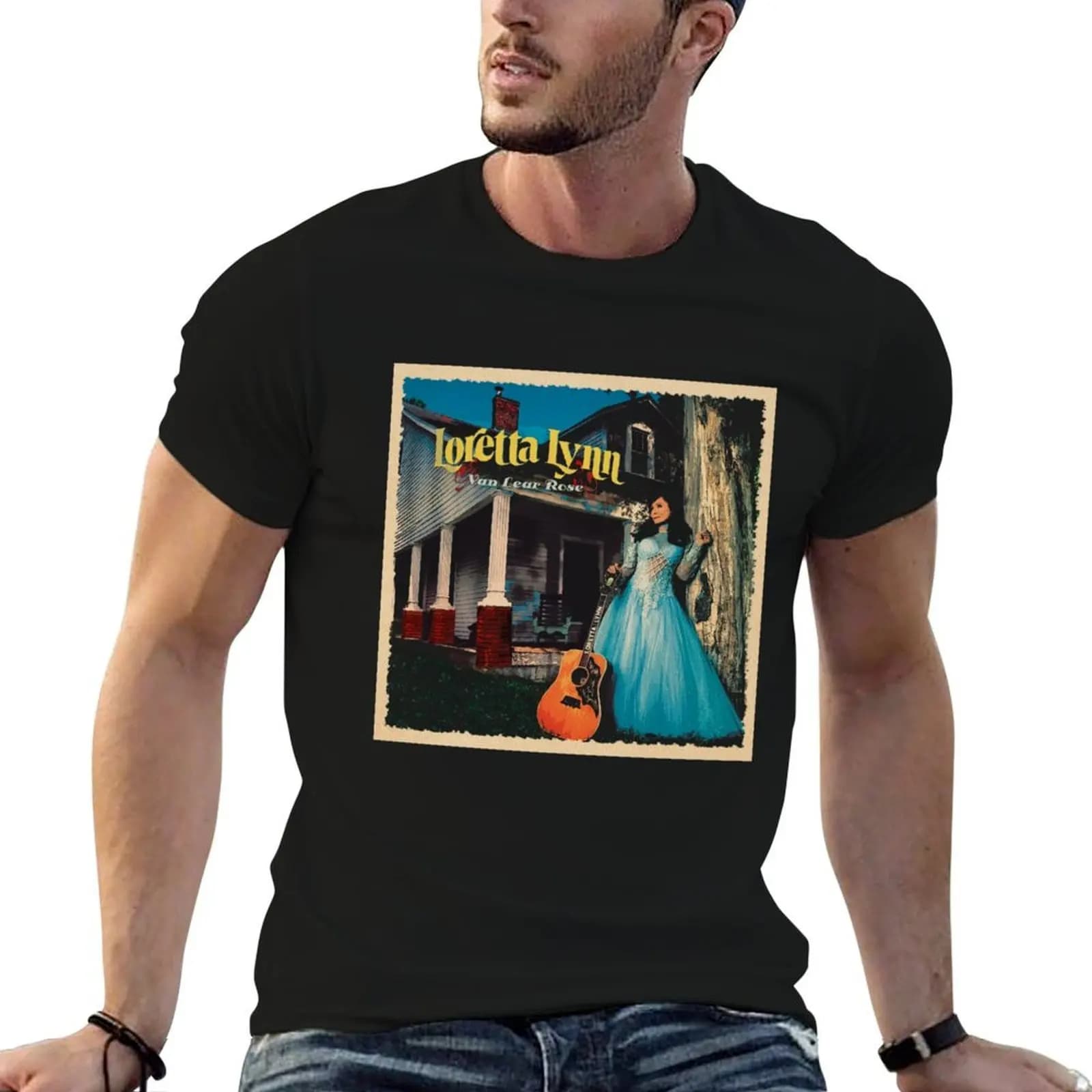 Loretta Lynn Queen of Country Music T-Shirt plus size tops essential t shirt mens graphic t-shirts pack
