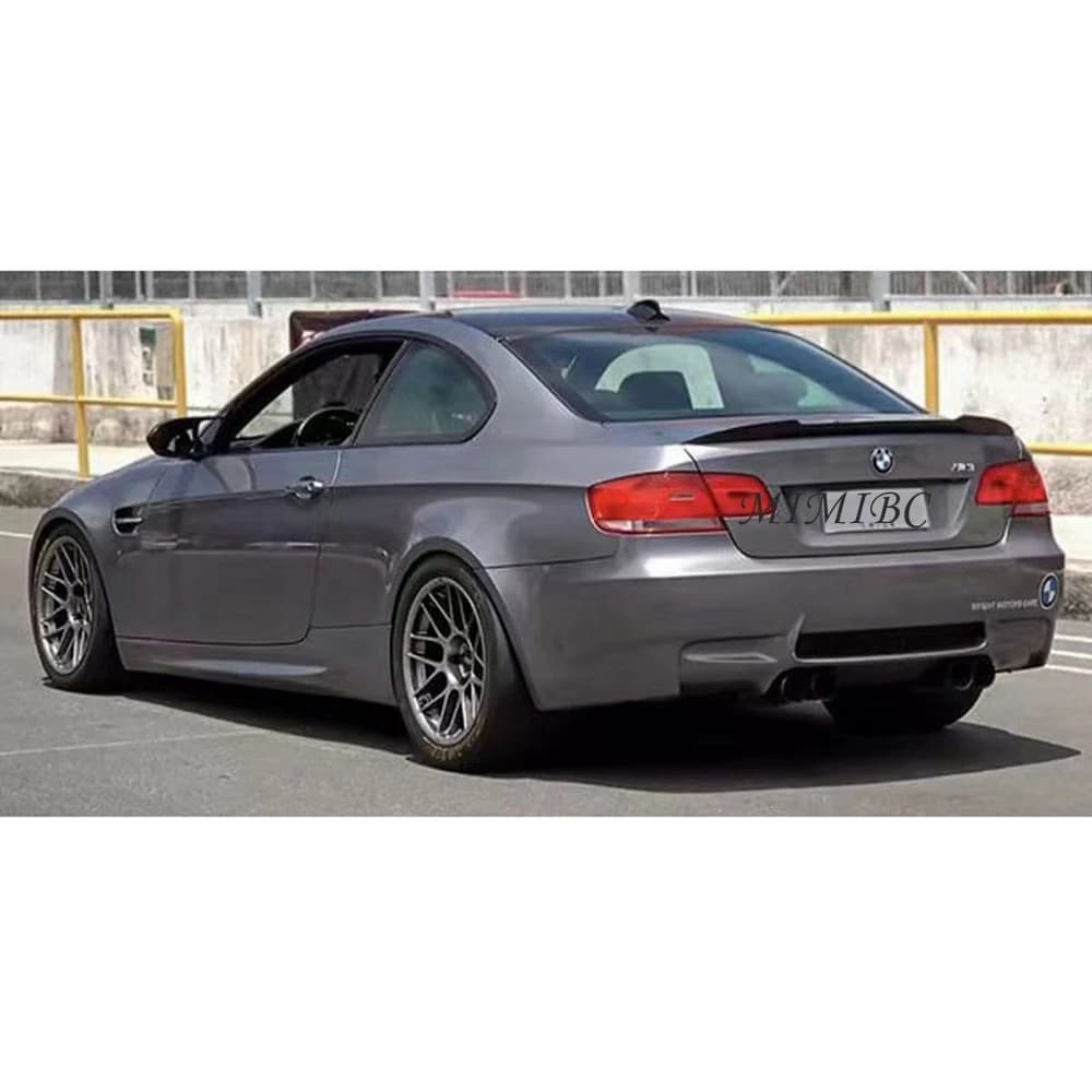 For BMW 3 Series E92&E92 M3 Coupe CS Style Carbon fiber Rear Spoiler Trunk wing 2005-2013 FRP Forged carbon