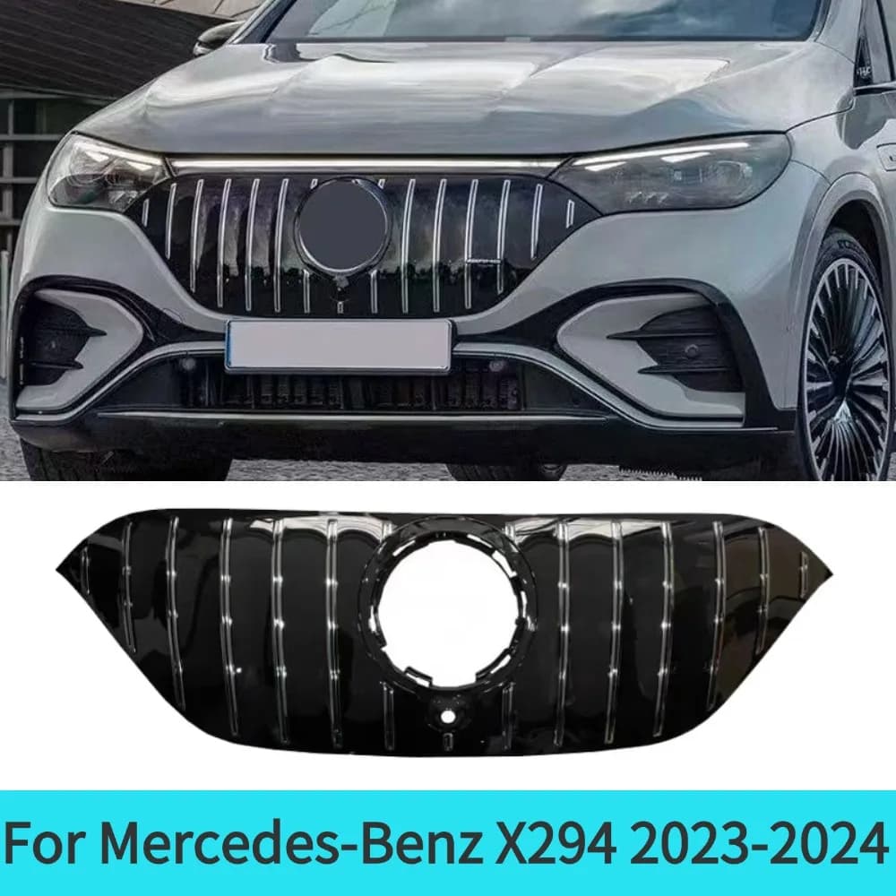 2023-2024 For Mercedes-Benz W294 X294 SUV EQE350 EQE450 EQE500 Car Front Grille Bumper Grilles Radiator Decorative kit