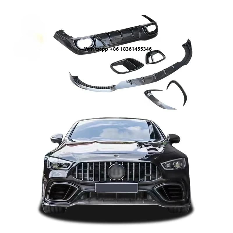 Carbon Fiber Brabs Style Body Kit for GT GT50 GT53 GT63 Front Lip Vents Rear Diffuser Lip Bodykit
