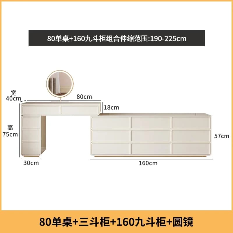 GZ nine chest chest bedroom dresser TV storage cabinet solid wood home accessories