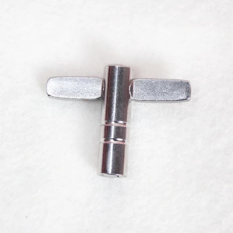 T-Shape Drum Tuning Key Square Socket Metal Drum Wrench Universal Drum Tuning Tool for Drum Kit Snare Bass Drum Percussion Instr