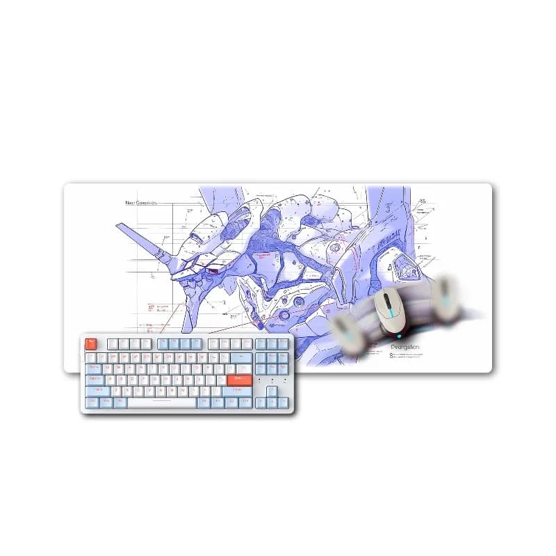 Photovoltaic tempered glass mouse pad FPS e-sports game pad