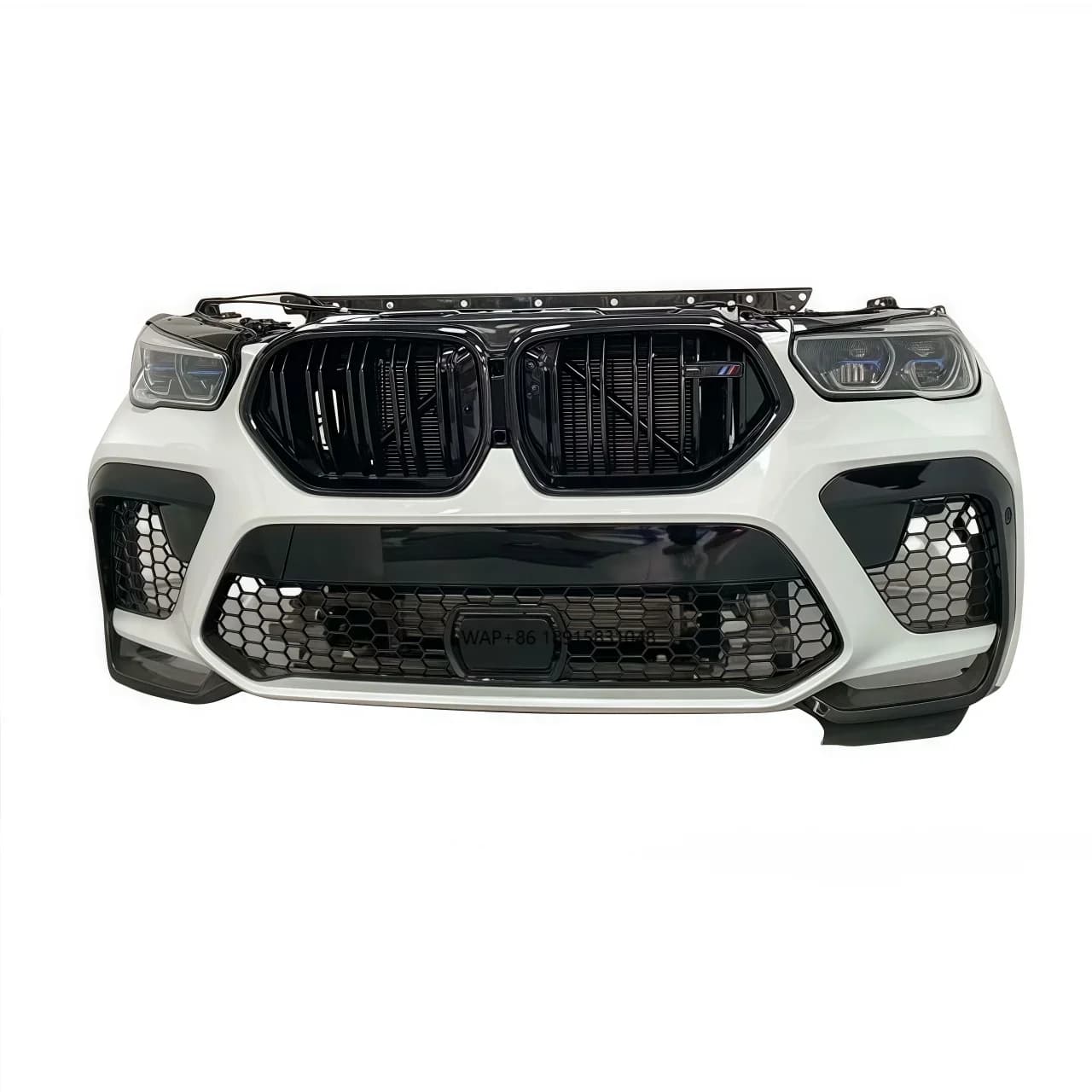 For X6 M F96 front bumper 22 year body kit X6M G06 F96 car front mouth kit assembly