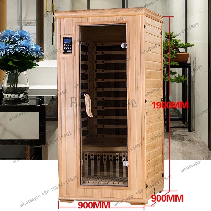 FG  steam room famiglia grafene singolo doppio infrarosso lontano onda di luce scatola sauna corpo intero