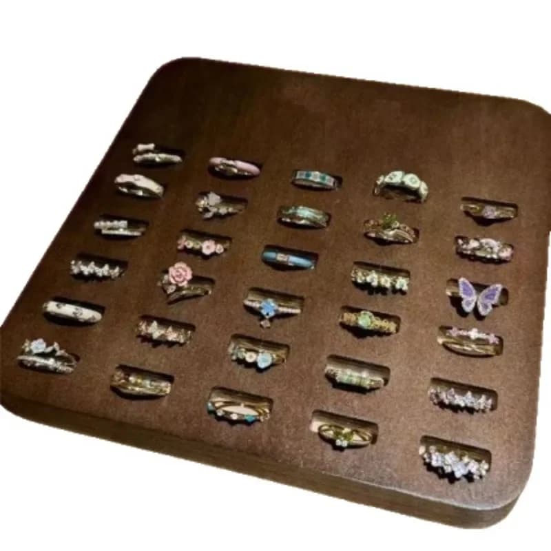 Ring Storage Box Jewelry Display Box Display Shooting Ornament Decorative Jewelry Storage