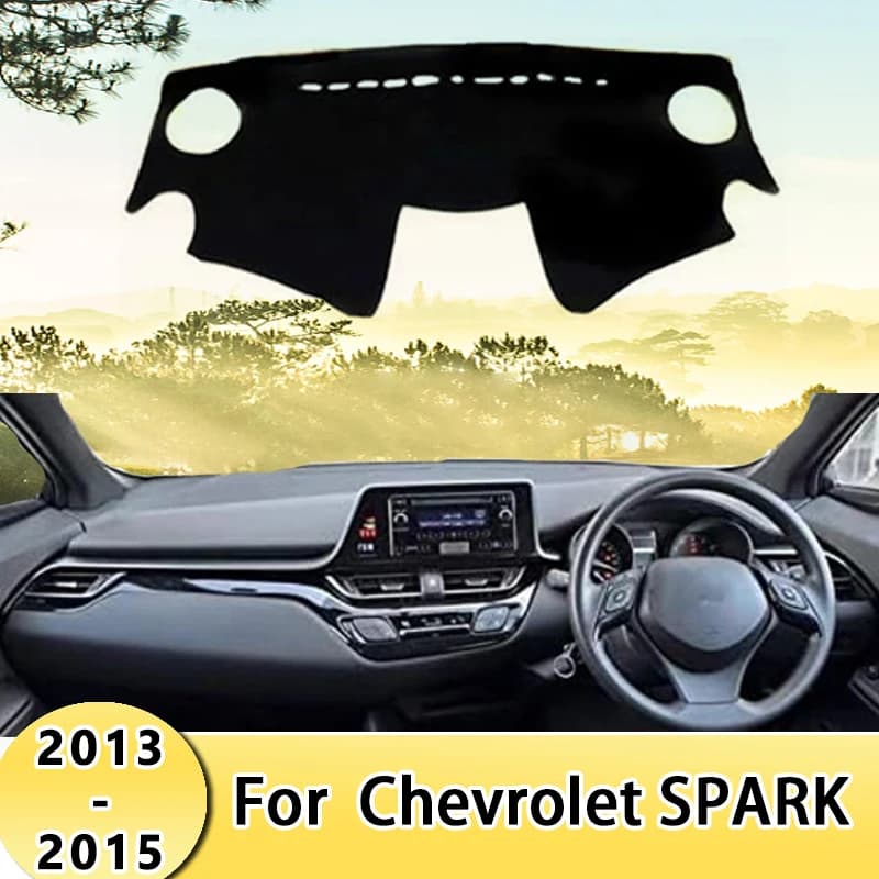 Car Dashboard Cover Sun Shade Mats Avoid Light Pads Instrument Panel Protective Carpets For Chevrolet SPARK 2013 2014 2015