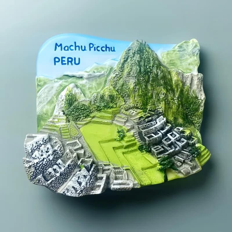 Peru Fridge Magnets South America Travel Souvenir Machu Picchu Refrigerator Sticker Home Decor Gifts