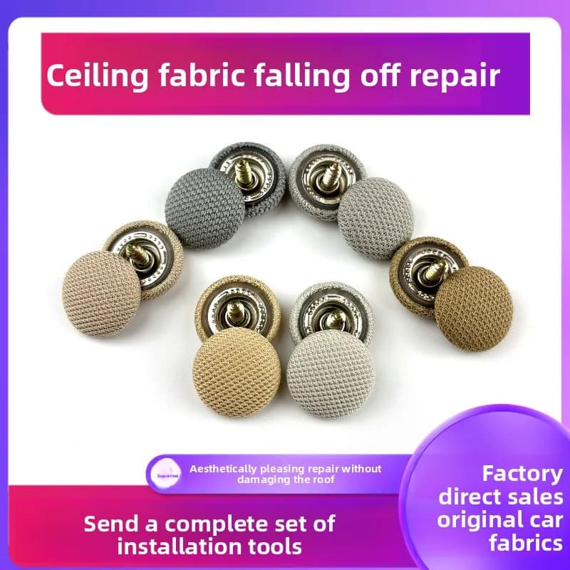 Car ceiling cloth falls off, special buckle for roof repair, roof roof modification fixed screw buckle Car ceiling buckle
