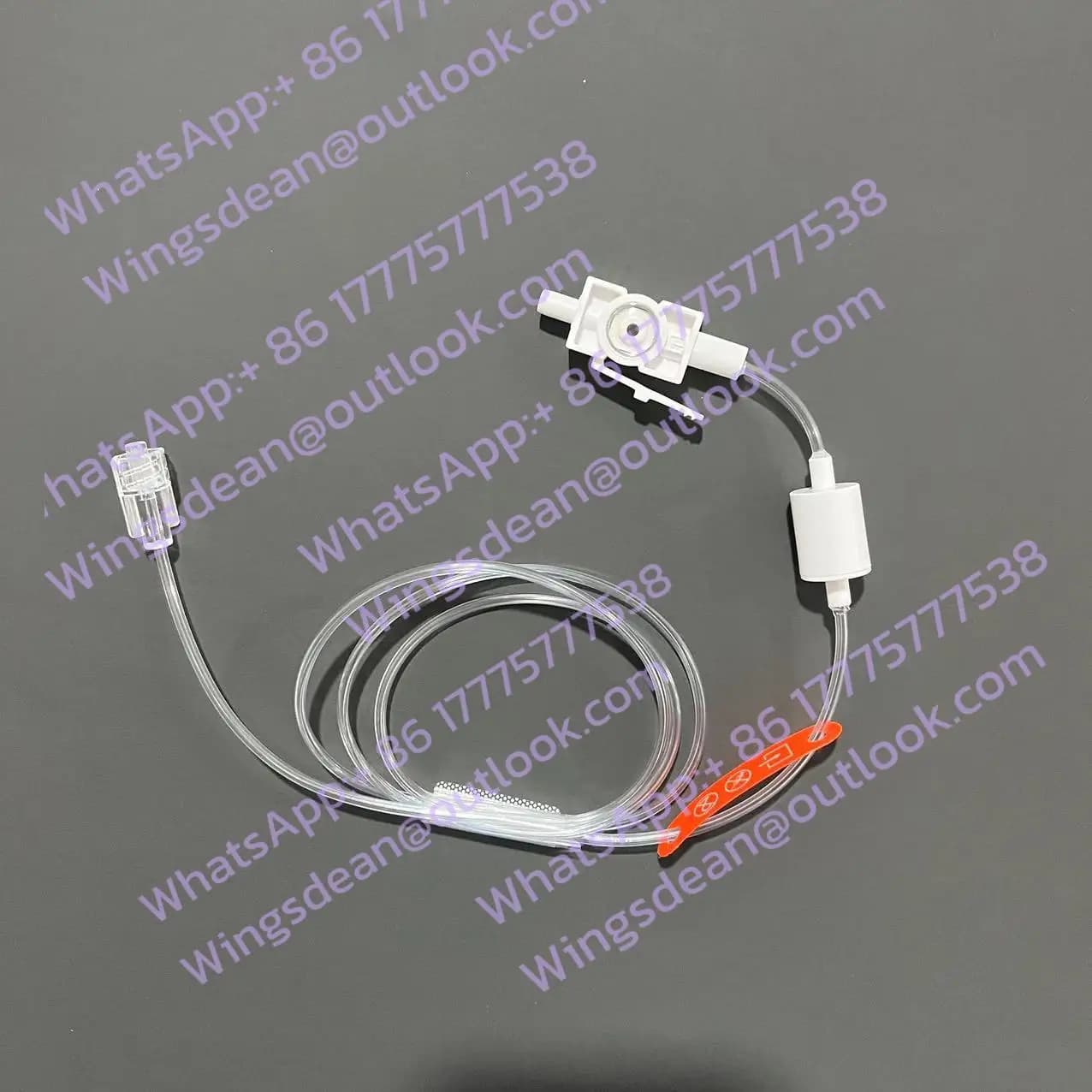 Sensor Sampling Line Tubing with Airway Adapter