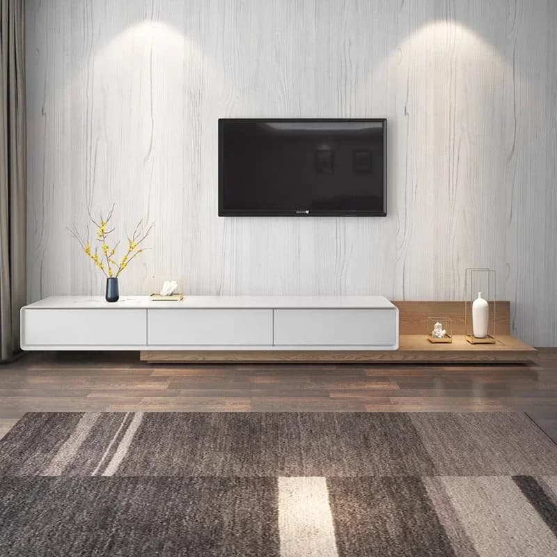 Floor Shelf Tv Stands Display Monitor Fireplace Cabinets Modern Salon Luxury Tv Table Organizer Suporte Para Tv Trendy Furniture