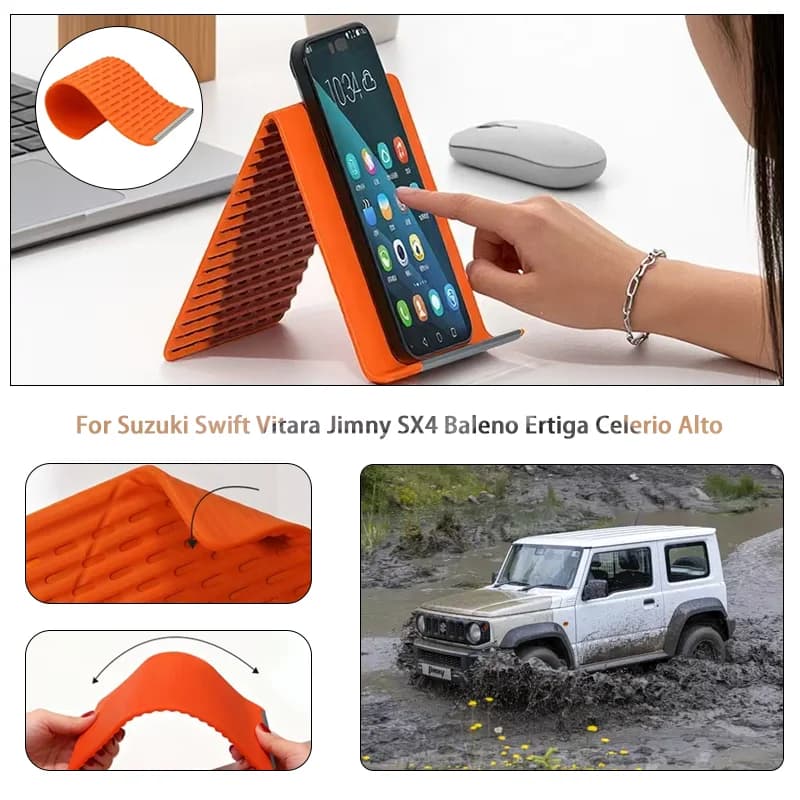 Flexible Foldable & Transformable Stand For Suzuki Swift Vitara Jimny SX4 Baleno Ertiga Celerio Alto