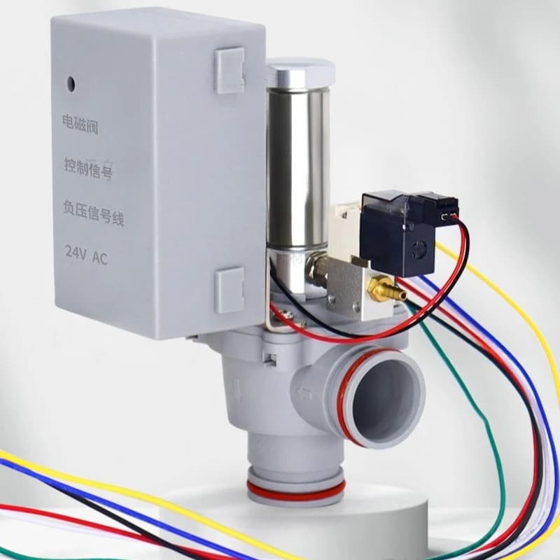 1pcs Lab Chair Suction Accessories Negative Pressure Pump Electric Control Selector Valve Pneumatic Control Valve Limit Valves s