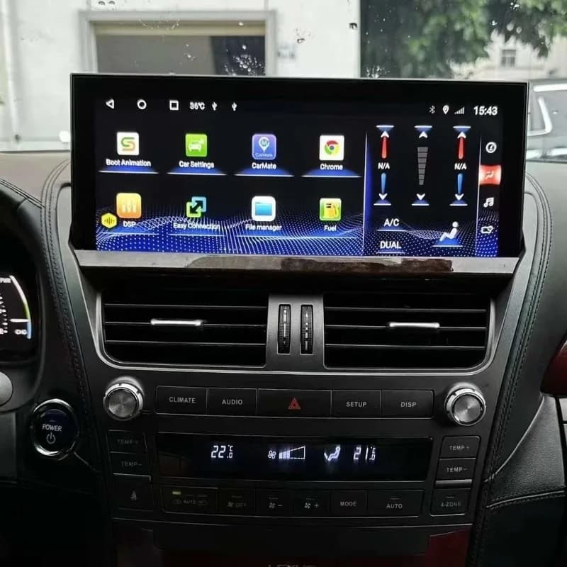 Android central control large screen navigation modified carplay