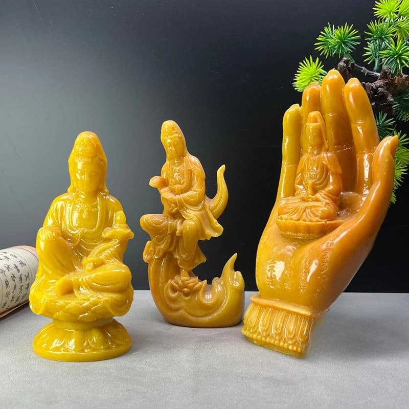 Cz imitation shoushan stone guanyin guanyin buddha's hand holding guanyin buddha's hand ornaments