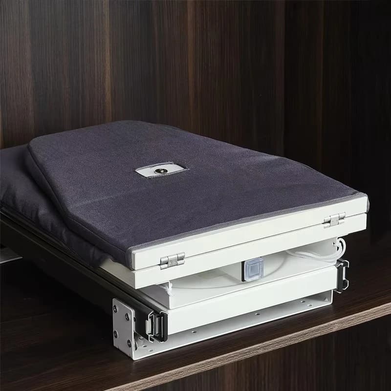 W-A024 Hot Foldable Rotary Cabinet Wall Mounted Concealed Iron Board for Wardrobe