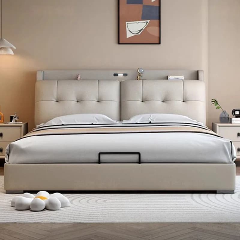 Sleeping Princess Bed Modern Design Comfortable Space Saving Cheap Unique Creative Bed Interior Cama Solteiro Home Furniture