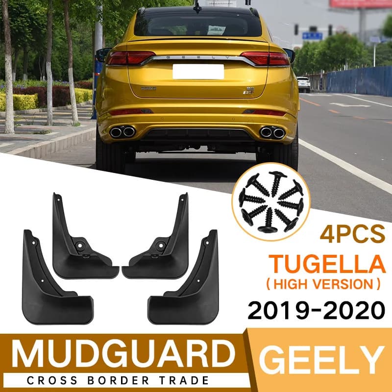 For Geely Xingyue Tugella 2019-2020 high-end fender tiles, front and rear auto parts 4runner accessories fender flares mud flaps