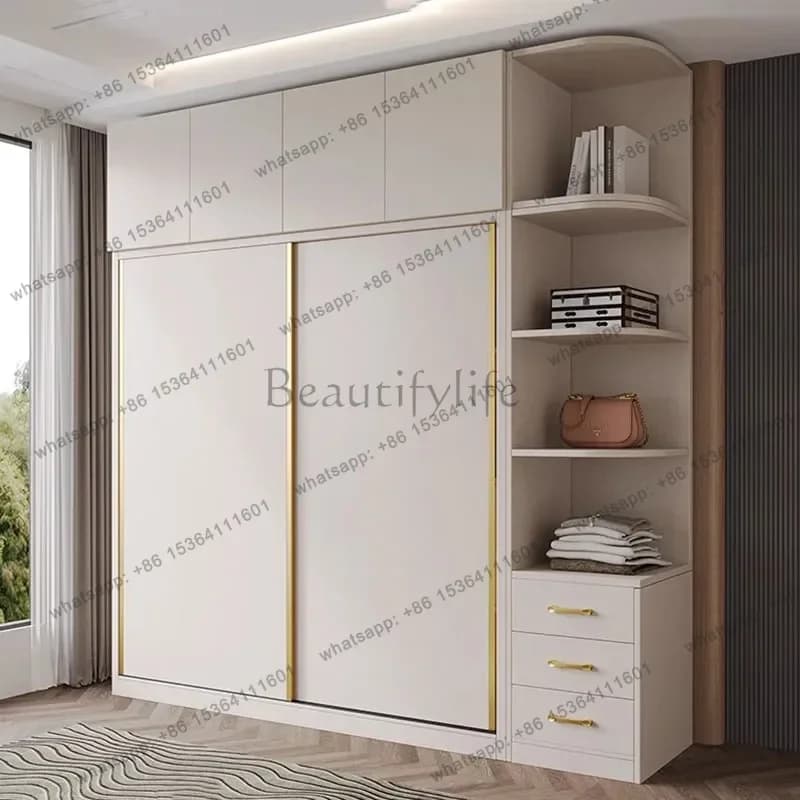 PG Modern Luxury Wardrobe Storage Closet Wooden Drawer Wardrobe Clothes Organizer Armario Ropero Dormitorio Bedroom Furniture