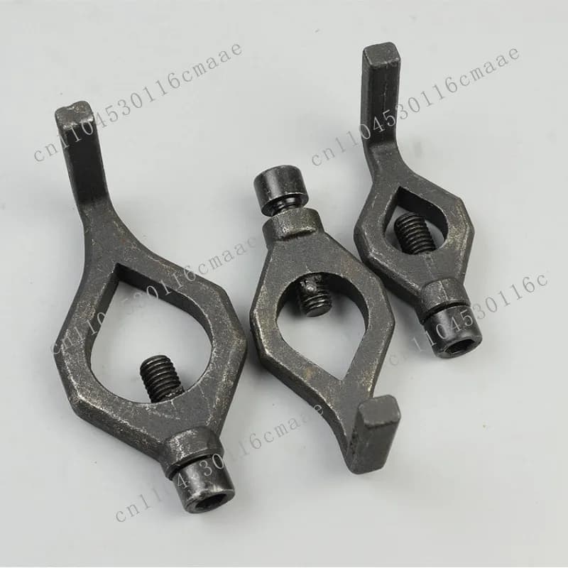 1 Piece Lathe Collet Vertical Handle Carbon Steel Drive Seat for Grinding Machine Axle Lathe Self-Tightening Angular Collet