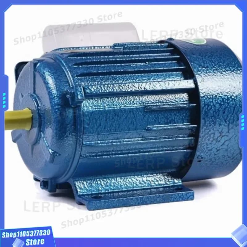 YL 71L 0.55KW 4 Pole Single Phase AC Induction Motor High Speed Small Electric Engine for Industrial Machinery Equipment
