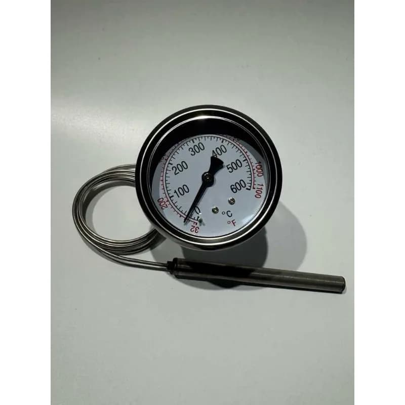 EP4 Pizza Oven Electric Oven Thermometer Bread Oven Pointer Thermometer 500 Degree Stainless Steel Plate Thermometer