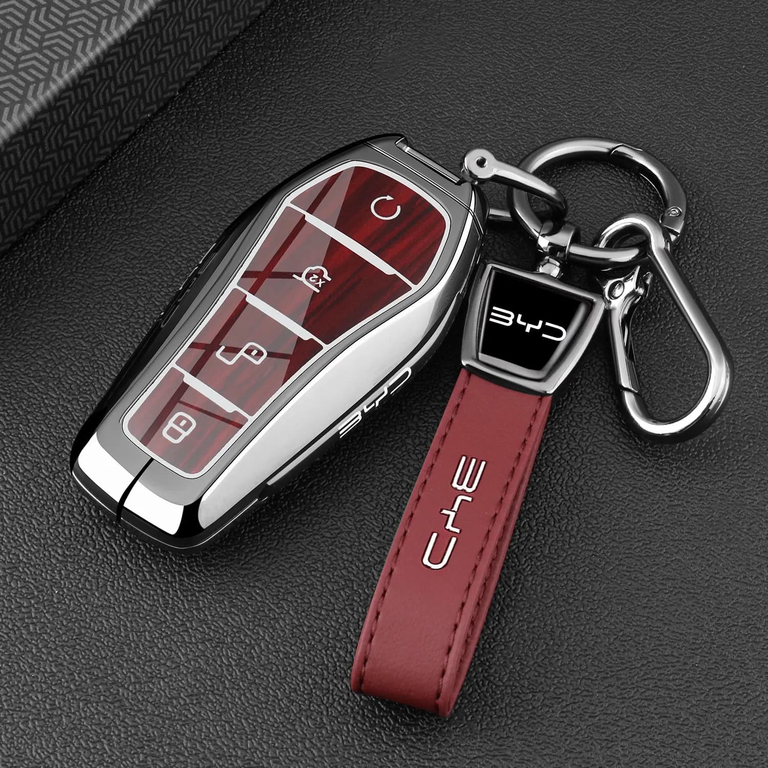 2026 New BYD HiLion 06ev Keycase HiLion 05ev/07dmi Special Automotive Metal Buckle Shell