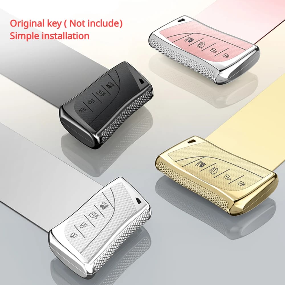 PC Car Remote Key Case Cover Shell Fob For Lexus NX200 ES UX US RC LX GX IS RX 200 250h 350h LS 450h 260h 300h UX200 Accessories