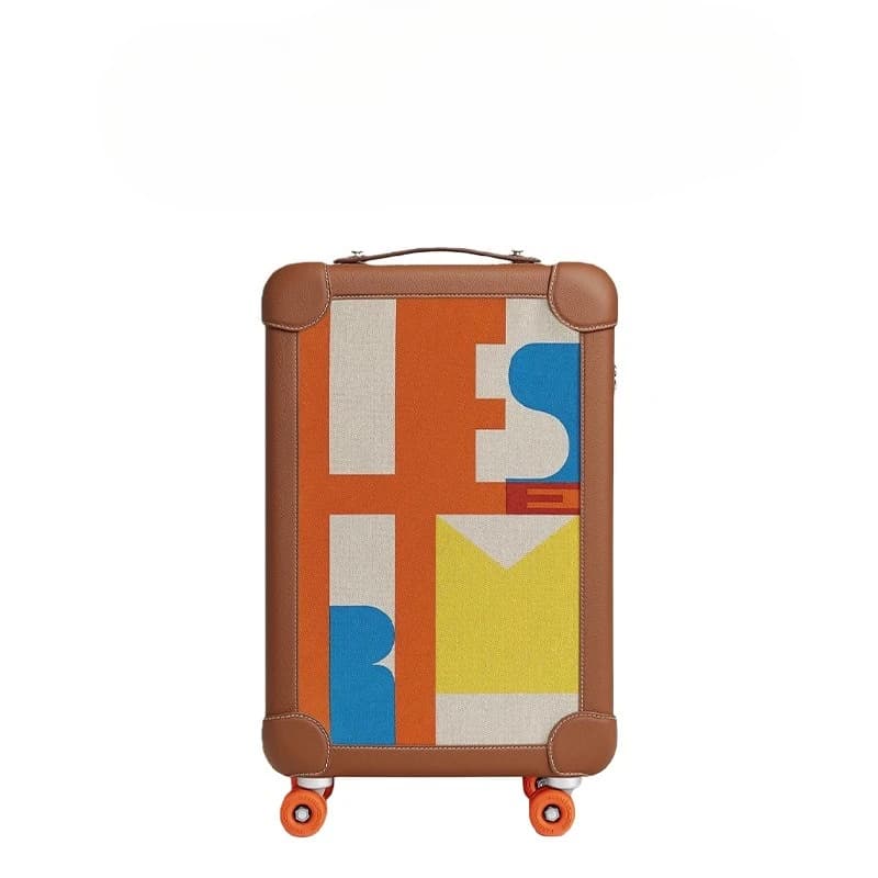 High-elasticity suitcases, universal wheels, fashionable dustproof protection trolley suitcases, carry-on cases wholesale