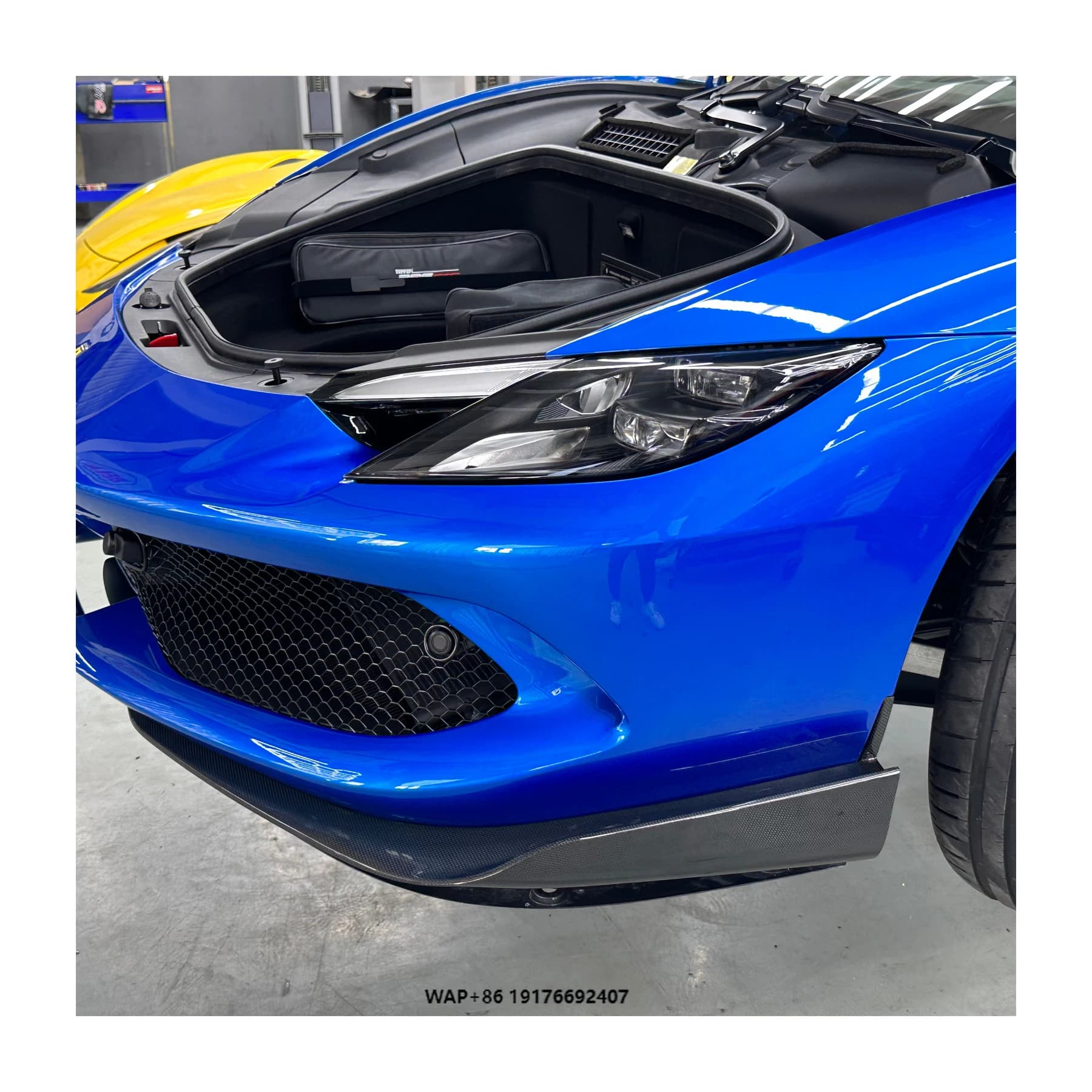 AF Front Bumper Lip Corner Accessories Body Kits Front Spoiler forFerrari 296GTB