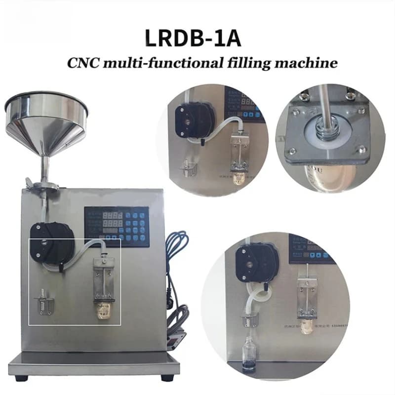 Gold SellerSupply Paste Sausage Cream Gel Nail Polish Bottle Liquid Filling Machine  Manual Filling Machine for Sale