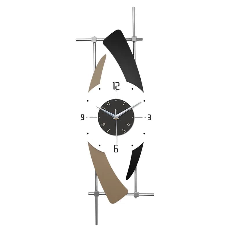 Zml new creative elegant clock wall clock living room home  wall mounted modern minimalist silent wall clock