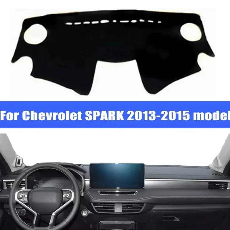 For Chevrolet SPARK 2013-2015 Models Car Dashboard Cover Sun Shade Mats Avoid Light Pads Instrument Panel Protective