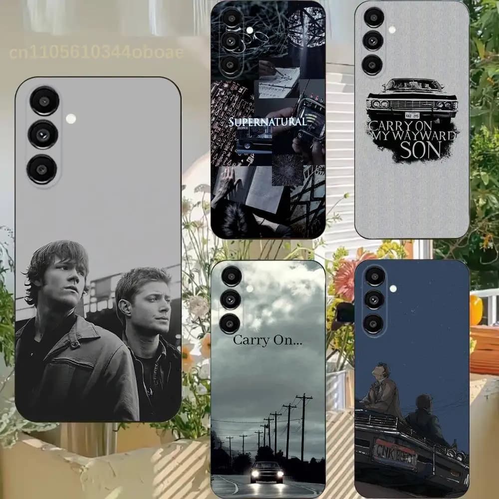 S-Supernatural TV Series Phone Case For Samsung S25,24,21,22,23,20,S30,Ultra,Plus, Fe,5G Silicone Cover