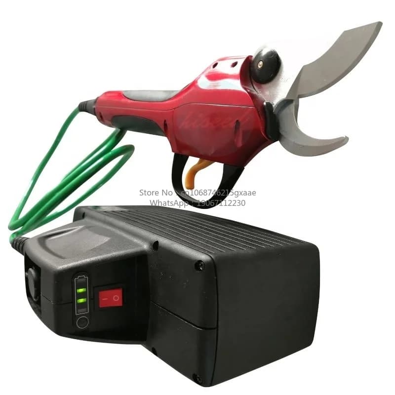 Electric Bypass Orchard Secateurs and Electric Garden Cutting Tools for Garden Tools