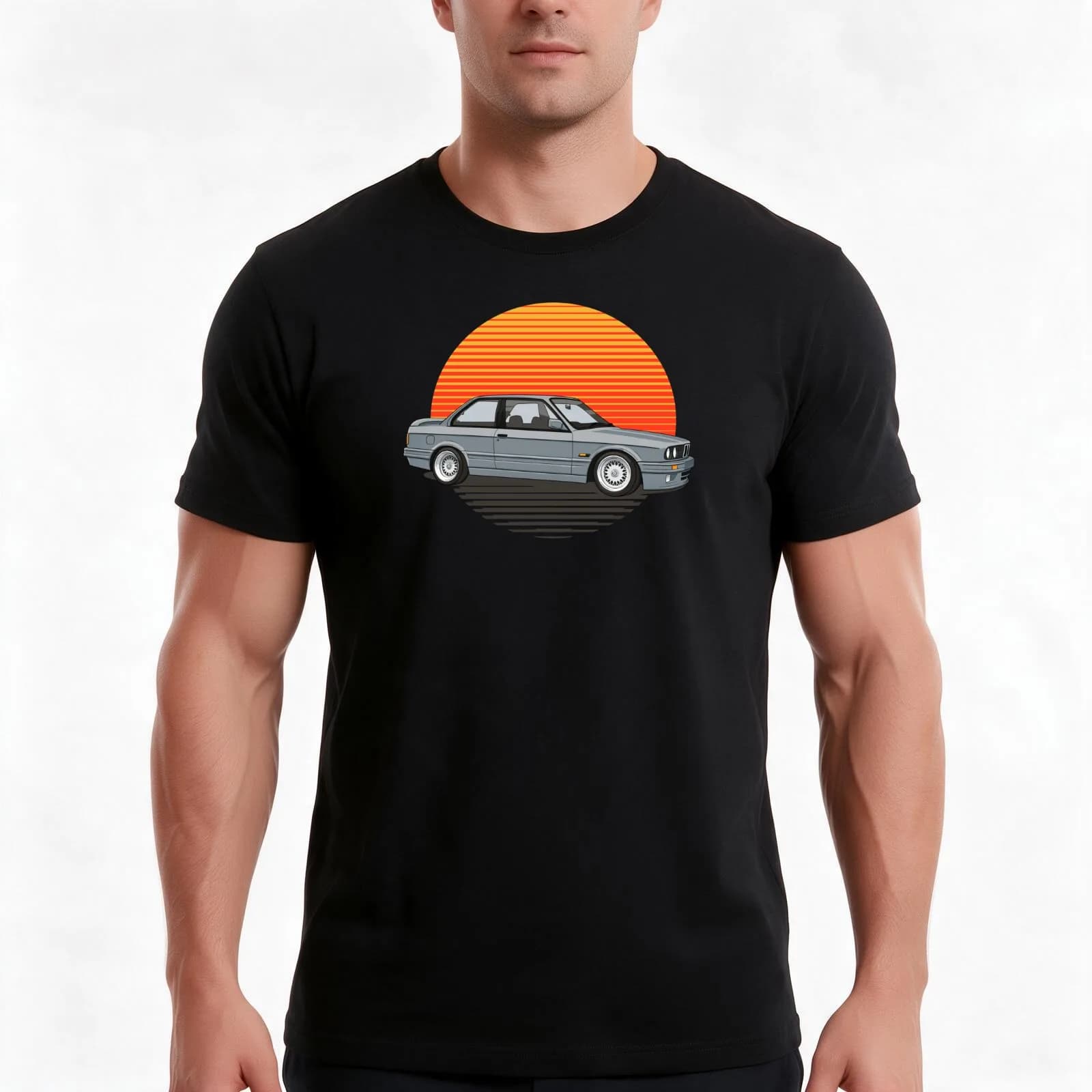 325is T-Shirt, Summer Casual Cotton Tee, Oversized Streetwear Tops, Vintage Graphic Print, Loose Fit Short Sleeve, 100% Cotton