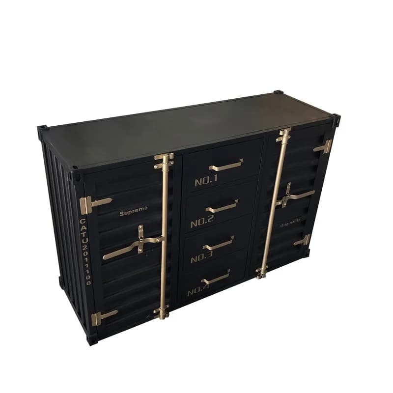 Vintage side cabinets lockers restaurant hotel dining cabinets