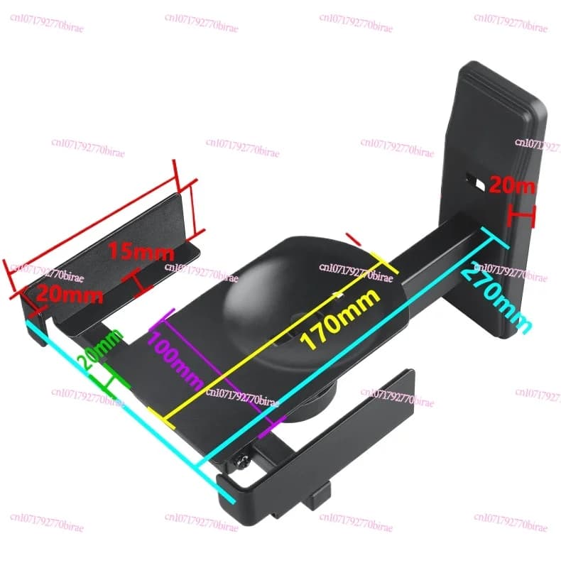LKT-383 Speaker Wall Mount Surround HIFI Desk Recording Adjustable Angle Audio Bracket