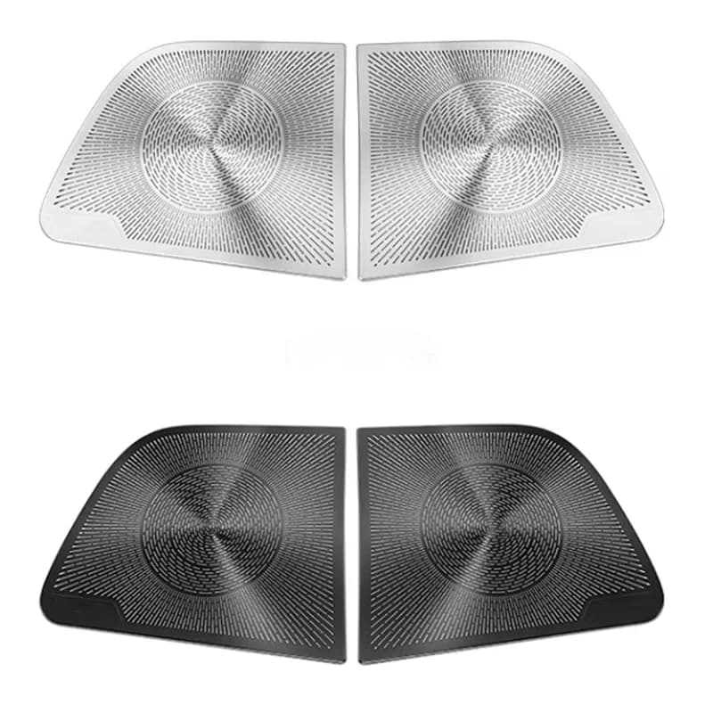 For Mercedes Benz E Class W214 S214 24-25 Stainless Steel Car Rear Window Horn Protection Decorative Cover Car Accessories