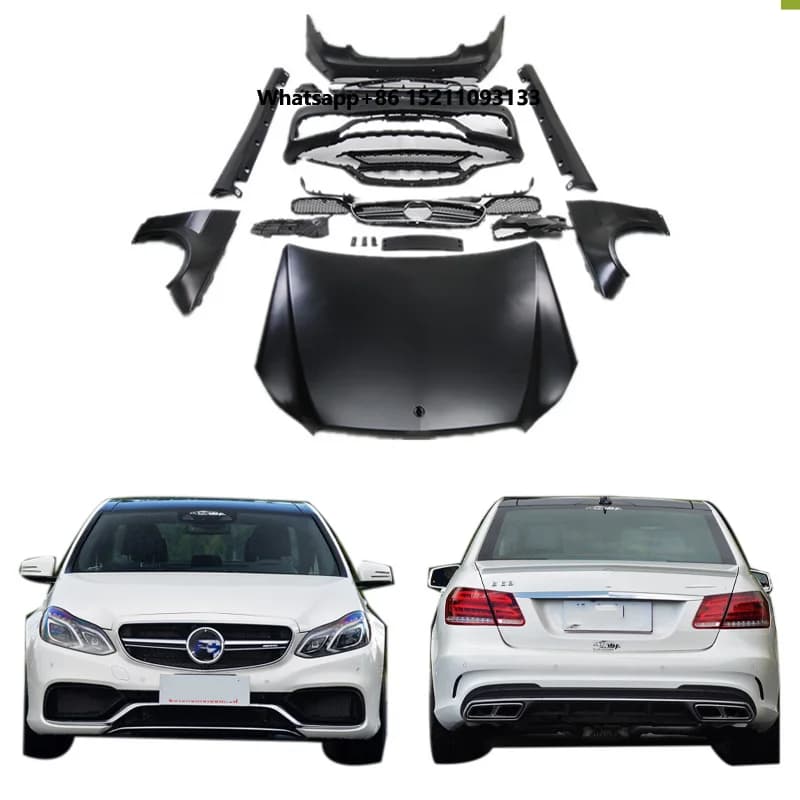 2014-2016Year W212 E63 Bodykit for E-class Facelift W212 E200 E250 E260 E300 E350 Car Bumpers W212 E63 Auto Body Systems