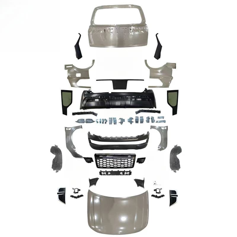 High Quality PP+ABS 4X4 Pickup SUV Facelift Conversion Body Kit Customizable Offroad Exterior Modified Accessories