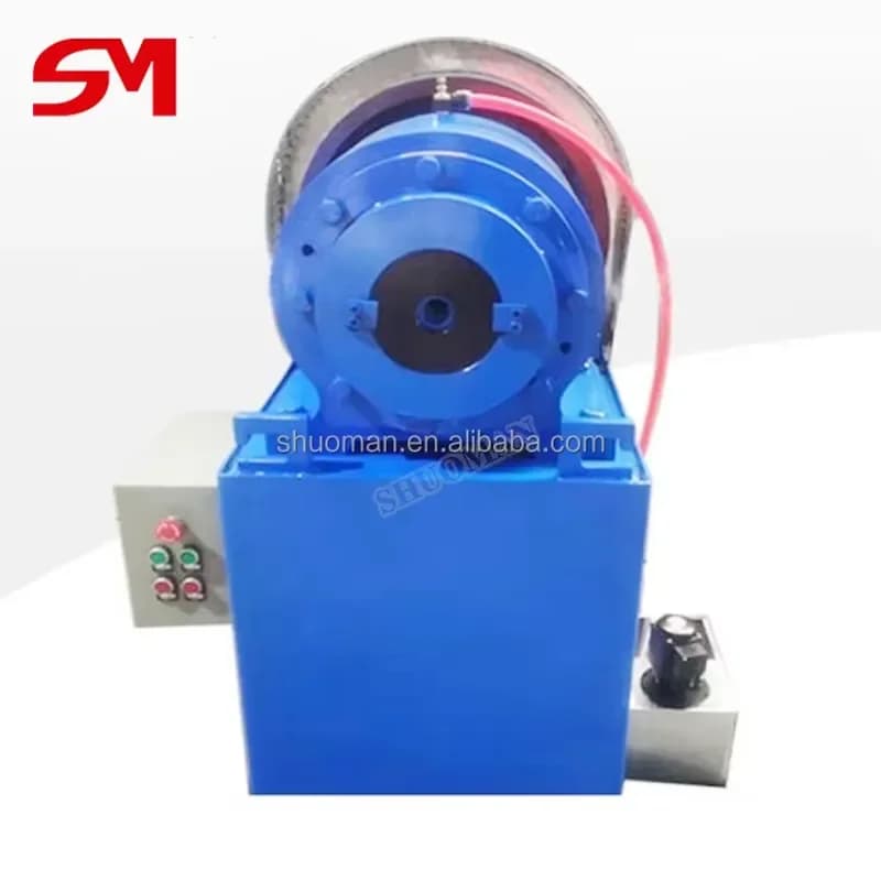 SHUOMAN High Efficient Automatic 1.5kW 32mm Max Shrinking Capacity Stainless Steel/Brass/Copper Pipe Tube Machine Forming