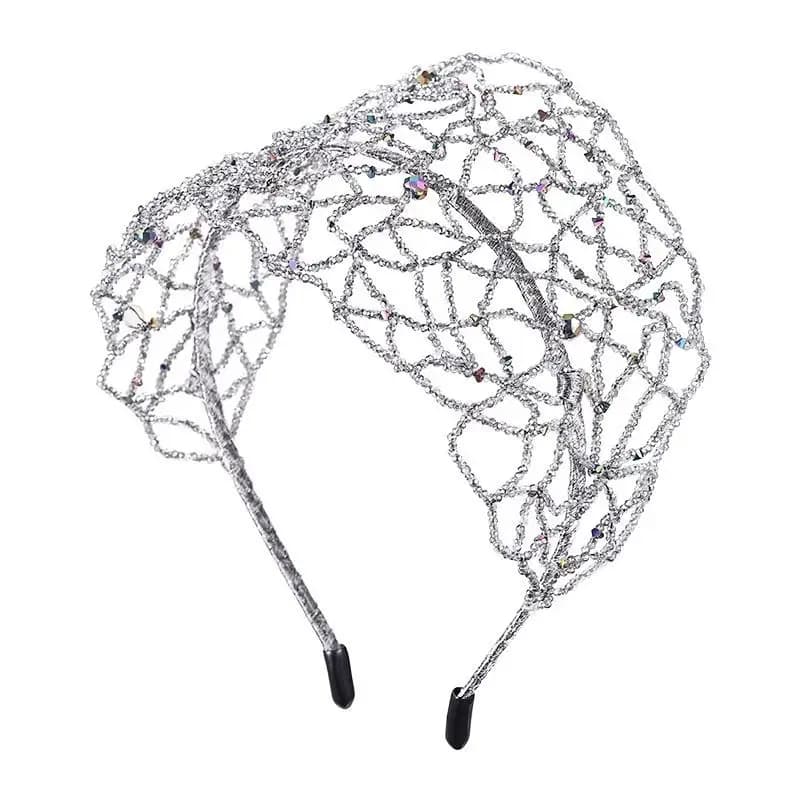 Crystal Mirage Series Heavy Industry Hair Accessories Handwoven Crystal Headband Headgear Luxury Accessories