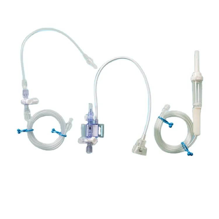 Disposable  Invasive  Pressure Transducer Kit Medical Disposable  Medical Pressure Transducer