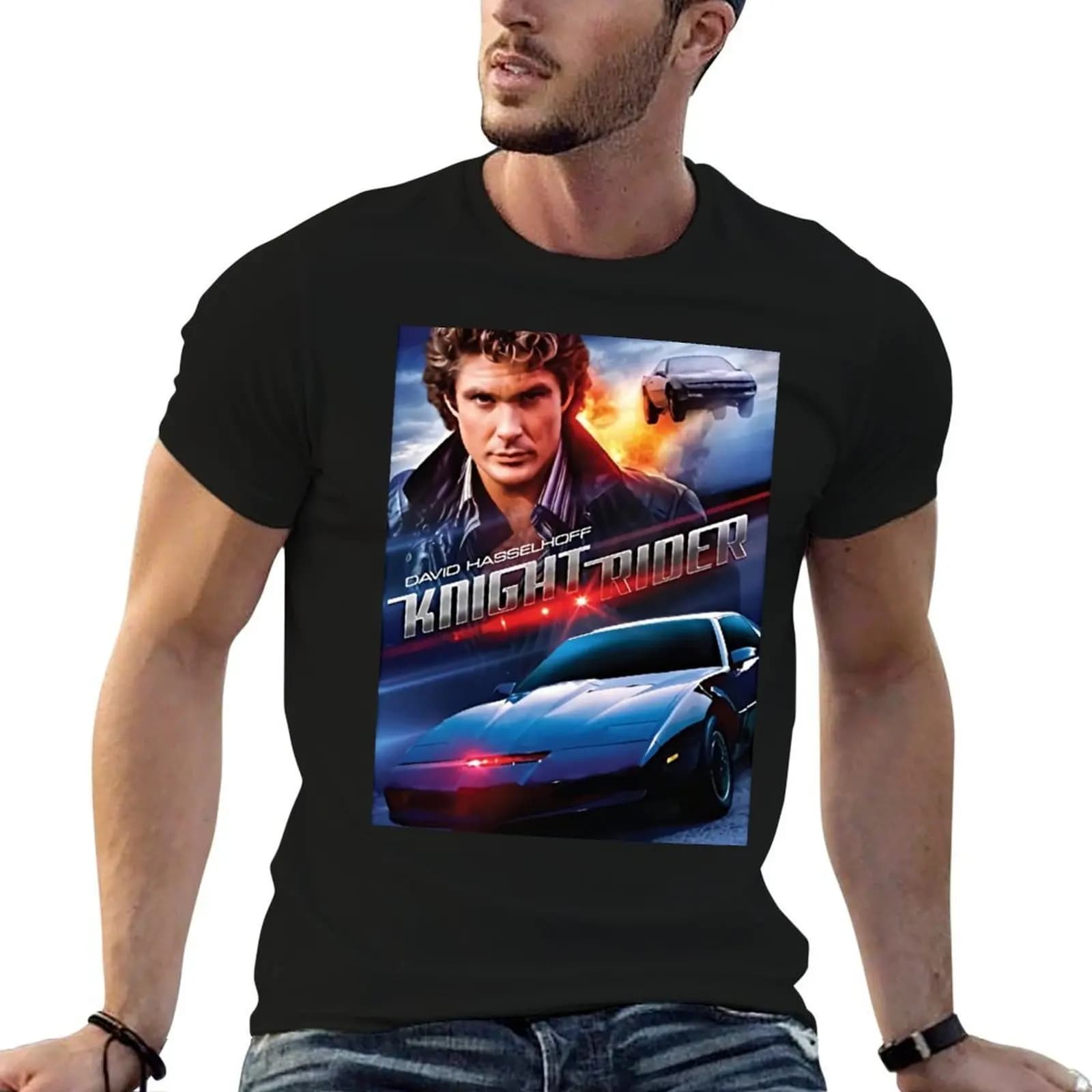 The Rider Car Poster T-Shirt Louboutins Luxury man mens t shirts pack